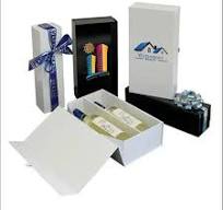 Rigid Folding Wine Boxes