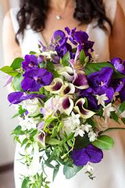 Super angebote für calla lily flower hier im preisvergleich. Purple Orchid And Calla Lily Bouquet