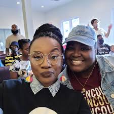 Here at The Encounter to support my sis Symoné Wright bless the WHOLE house!