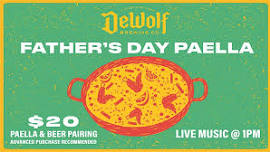 Father's Day Paella and Beer Pairing Lunch