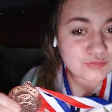 My Beauty and Beast! Currently at the GHSA state championships. I'm looking  forward to watching all of the Georgia girls wrestle tomorrow.