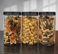 Amazon.com: ljdeals 32 oz Clear Plastic Jars with Lids, Storage Containers,  Wide Mouth PET Mason Jars, Pack of 6, BPA Free, Food Safe, Made in USA: ...