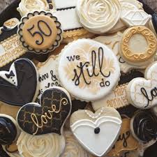 Icings By Ang Icings By Ang S Photos 50th Anniversary Cookies 50th Year Wedding Anniversary 50th Anniversary Party