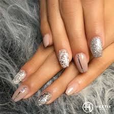 Get deals with coupon and discount code! Nude Swarovski Acrylic Nails Hektik Beauty