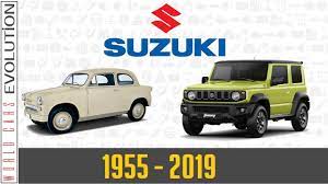 w c e suzuki evolution 1955 2019 youtube suzuki evolution suzuki jimny
