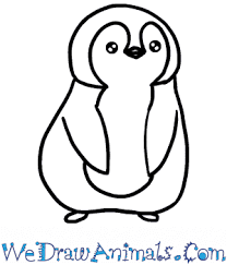 You'll need a marker, paper, and colored pencils (black, grey, white, yellow, pink).email a photo of your art:. How To Draw A Cute Emperor Penguin