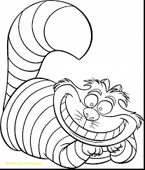 Cheshire Cat Coloring Page With Astounding Alice Wonderland Cheshire Cat Coloring Pages With Cartoon Coloring Pages Disney Coloring Pages Cat Coloring Page