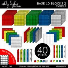 You must be logged in to post a comment. Base 10 Blocks Clipart Set 2 Outlined Ashley Hughes Design Base 10 Blocks Base 10 Math Clipart