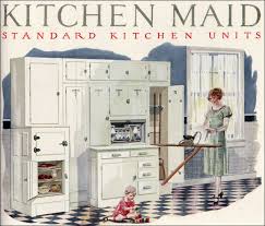 1937 shown above), servel, elgin, dieterich, and st. 1924 Kitchen Maid Cabinetry 1920 Built In Kitchen Center 20s Vintage Style