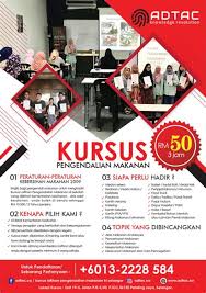 Kursus latihan pengendali makanan (lpm). Kursus Pengendalian Makanan Sabah Oemstee