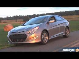 All figures are epa estimates and for comparison purposes only. 2013 Hyundai Sonata Hybrid W Blue Drive Test Car Video Review Youtube