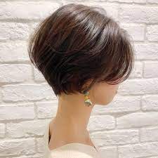 ショートボブの匠 山内 大成 2wayパーマ さんはinstagramを利用しています お客様カット 人気no 1 丸みショートボブ 巻かなくてもかわいい自然に動くショートヘアスタイルです 形を綺麗に切っているか 日本人のショートヘア ショート