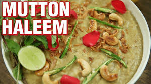 Hyderabadi Haleem Recipe How To Make Mutton Haleem Indian Culinary League Varun Inamdar Youtube Recipes Mutton Recipes Indian Food Recipes