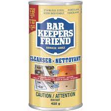 If your sinks are now dull and drab next to your freshly cleaned countertops, give it a boost by giving it a quick scrub down with bar keepers friend. Bar Keepers Friend 440ml All Purpose Cleanser And Polish The Home Depot Canada