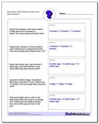 Explain to students that you can use basic algebra and simple geometric formulas to solve seemingly intractable problems. 20 Word Problems Worksheets