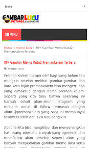 Kata kata bijak, motivasi & mutiara tentang cinta, romantis, kehidupan, semangat, inspirasi, buat pacar, singkat lucu, islam, bahasa inggris, jawa, belajar. Gambarlucupictures Blogspot Com 2016 01 80 Gambar Meme Kata2 Premankalem Terbaru Html Seo Report Seo Site Checkup