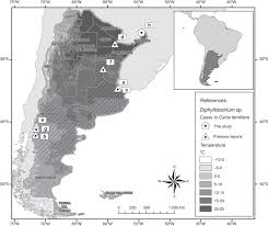 Searchable map/satellite view of argentina. Map Of Temperatures Of Argentina The Gray Scale Shows The Average Download Scientific Diagram