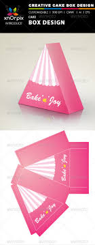 This box is very similar to the card box, but the layout is different. Cake Box Graphics Designs Templates From Graphicriver