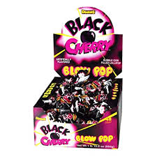 Consider adding these to your orange and black halloween candy assortment! Amazon Com Charms Blow Pops Black Cherry Flavor 48 Count Box Suckers And Lollipops Grocery Gourmet Food
