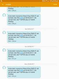 Walhal, terma untuk sos topup umobile ialah creditshare. Hotlink Sos Topup