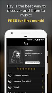 Fizy kullanıcısı olarak premium üyeliğe geçmeyi talep. Fizy Music Video Apprecs