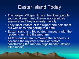 The rapa nui are the aboriginal polynesian inhabitants of easter island in the pacific ocean. Easter Island By Blair Decrispino Ppt Video Online Download