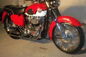 Image result for Red 1961 Motorcycle