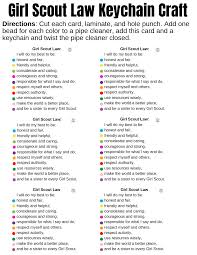 To view it, click the download tab above. Girl Scout Law Keychain Craft Coffee And Carpool Intentionally Raising Kind Kids