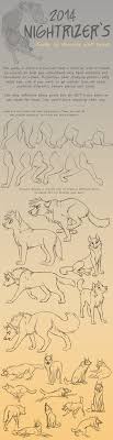 Guide To Drawing Wolf Poses By Nightrizer On Deviantart Drawing Tips Wolf Poses Drawing Tutorial