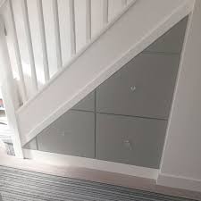 Even modest sized homes have decent under stair storage space. Couple Quoted 1000 For Under Stair Storage Build Their Own For Just 175