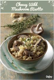 Cheesy Wild Mushroom Risotto Recipe With Cottage Cheese Daisy Brand Recipe Recipes Food Cooking Recipes
