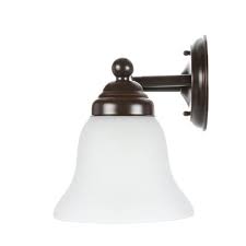 For more helpful installation tips, check out our lighting and ceiling. Hampton Bay Ashhurst 3 Light Oil Rubbed Bronze Vanity Light With Frosted Glass Shades Egm1393a 4 Orb The Home Depot