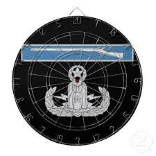 Eib Eod Master Dartboard With Darts Combat Arms Dart Board Military Forces