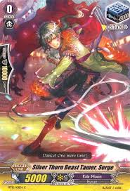 However, with progress in dodging, tamer is perfect against large groups of enemies, thanks to her aoe skills. Cardfight Vanguard Tcg Silver Thorn Beast Tamer Serge Bt12 101en Binding Force Of The Black Rings Buy Online In Bahamas At Bahamas Desertcart Com Productid 20607173