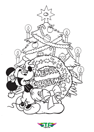 More images for free coloring pages mickey mouse christmas » Mickey Mouse Christmas Coloring Pages Free Print Tsgos Com Tsgos Com