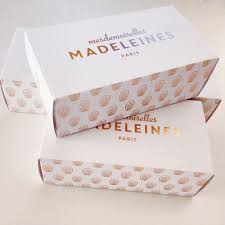 Mesdemoiselles Madeleines Emballage De Gateau Design Emballage Alimentaire Boite De Gateau