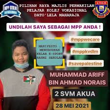 Bidang pertanian kolej vokasional dato' lela maharaja? Calon Bertanding Kolej Vokasional Dato Lela Maharaja Facebook