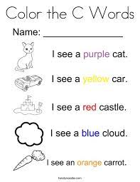 We did not find results for: Color The C Words Coloring Page Twisty Noodle
