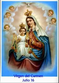 Según tradición carmelita, el día de pentecostés, ciertos piadosos varones, que habían seguido la traza de vida de los profetas elías y eliseo, abrazaron la fe cristiana. Celebraciones Catolicas Gifs Animados De Virgen Del Carmen