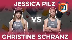Jessica pilz is an austrian professional rock climber. Sport Climbing Style Jessica Pilz Vs Christine Schranz Climbing Daily Ep Youtube