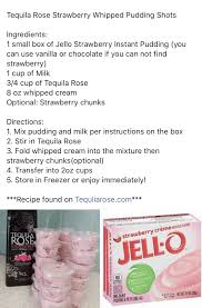 Birthday Cake Pudding Shots No Cool Whip Pin On Tequila Rose