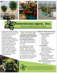 Brochure Screenshot Plant Maintenance Interior Plants Plant Design