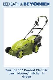 Black And Decker Cordless Lawn Mower Canada Sun Joe 15 Corded Electric Lawn Mower Mulcher In Green In 2020 Lawn Mower Sun Joe Mower