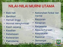 Baik hati kita harus baik hati menolong orang yang berada dalam kesusahan. 47283032 Nilai Nilai Murni Dalam Pendidikan Cute766