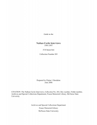 Nathan Curtis Interviews