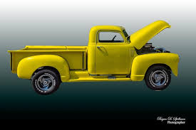Image result for Chrome Yellow 1953 GMC Truck