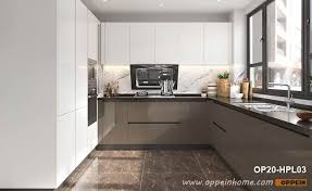 Whether you are starting fresh or renovating an existing kitchen, formica ® brand provides the best looks. Small Design White Laminate Kitchen Op19 Hpl06 Oppein The Largest Cabinetry Manufactu Laminate Kitchen Cabinets Handleless Kitchen Cabinets Kitchen Cabinets