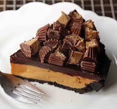 Chocolate Peanut Butter Pie Reese S Chocolate Peanut Butter Cup Pie Is Made With An Oreo Cook Reese S Chocolate Peanut Butter Cups Chocolate Peanut Butter Cups