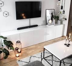 Schick In Schwarz Weiss Strahlt Die Tv Wand Von Community Mitglied Zuhause Bei S Entdecke Noch Mehr Wohni Zuhause Wohnzimmer Einrichten Weisse Wande Wohnzimmer