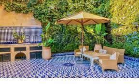 We did not find results for: Fez Morocco Oct 30 2015 An Example Of Moroccan Courtyard Style With Blue And White Tiles Patio Furniture And Garden Plants Stock Photo Alamy
